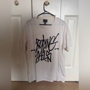 H&M Light Gray Regular Fit Tee